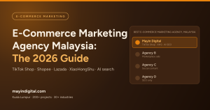 E-commerce marketing agency Malaysia 2026 guide by Mayin Digital